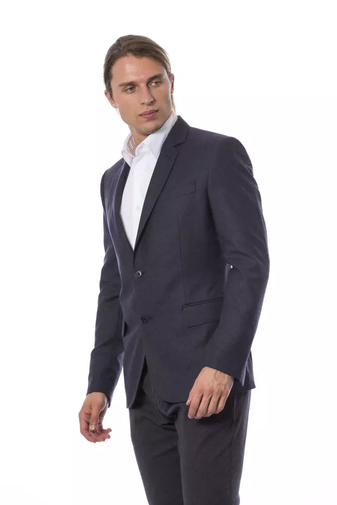 Blue Wool Blazer
