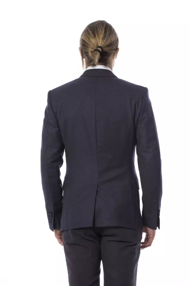 Blue Wool Blazer