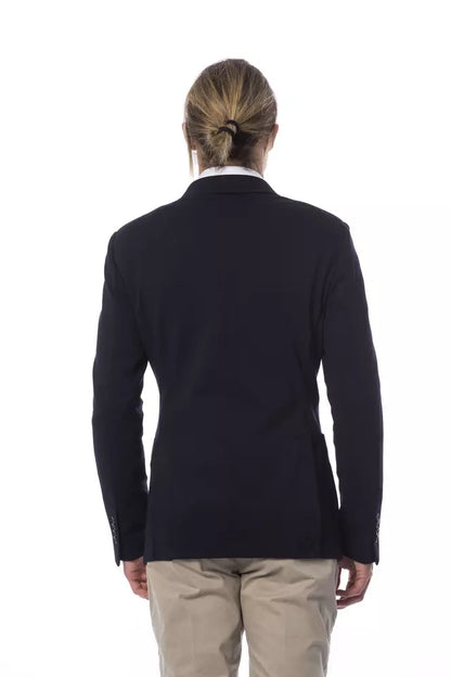 Blue Viscose Blazer
