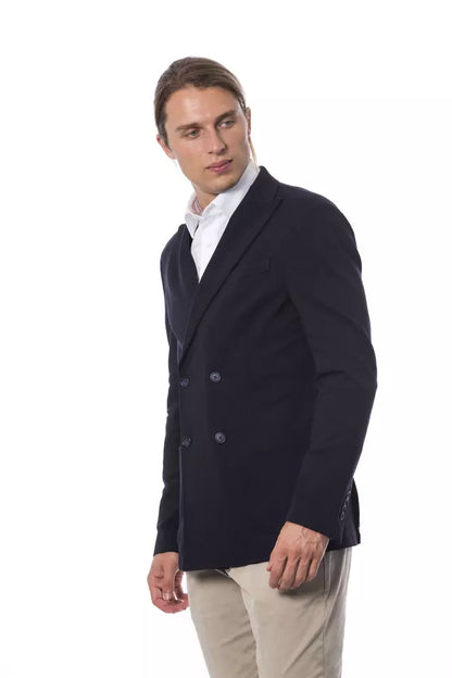 Blue Viscose Blazer