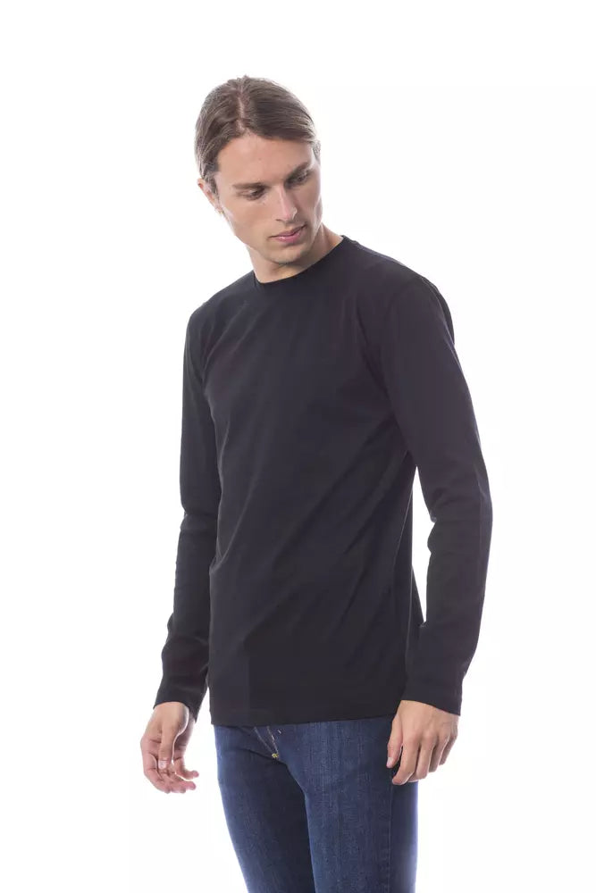 Black Cotton T-Shirt