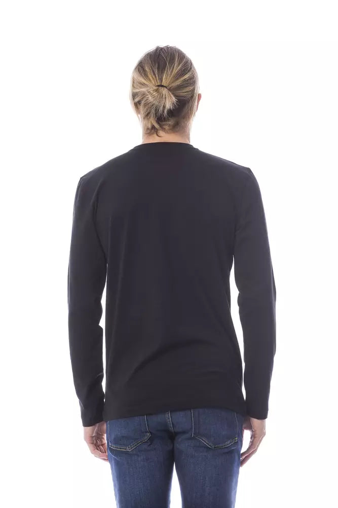 Black Cotton T-Shirt