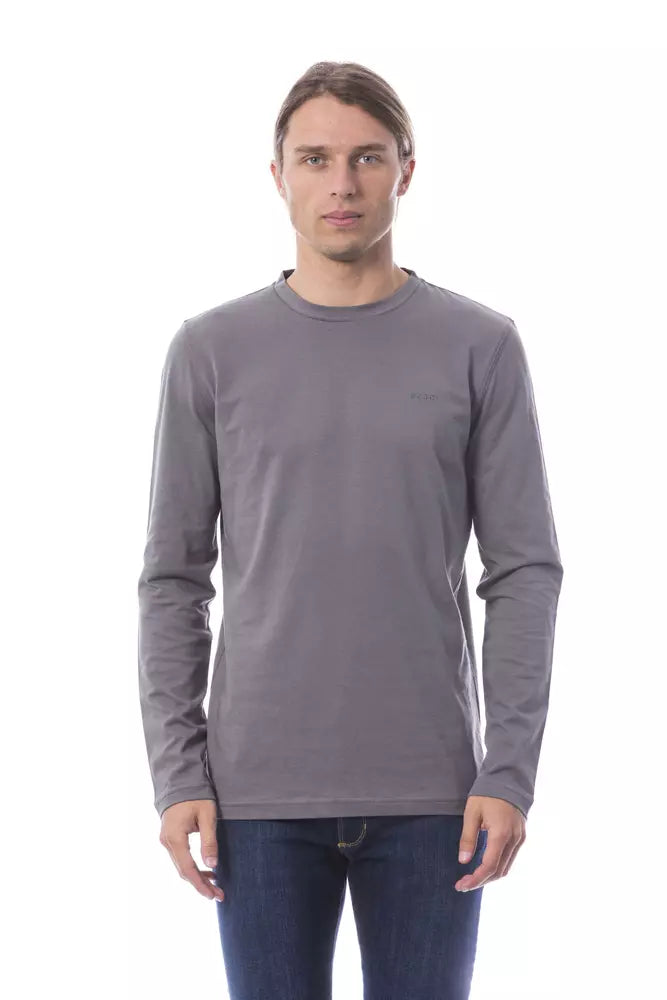 Gray Cotton T-Shirt