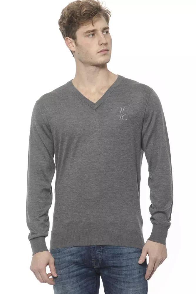 Gray Cashmere Sweater
