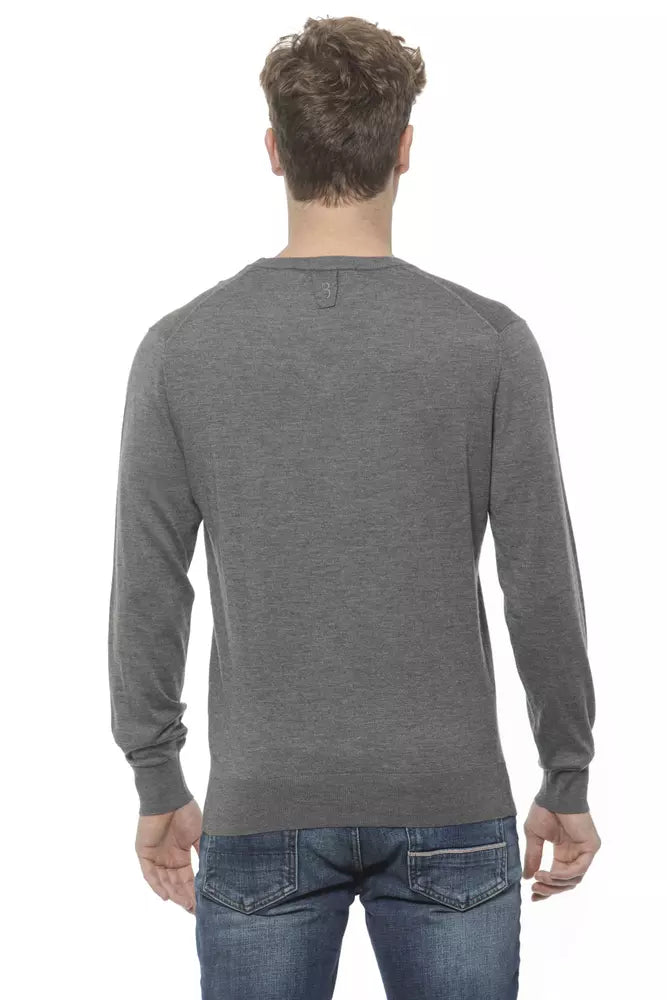 Gray Cashmere Sweater