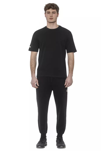 Black Cotton T-Shirt