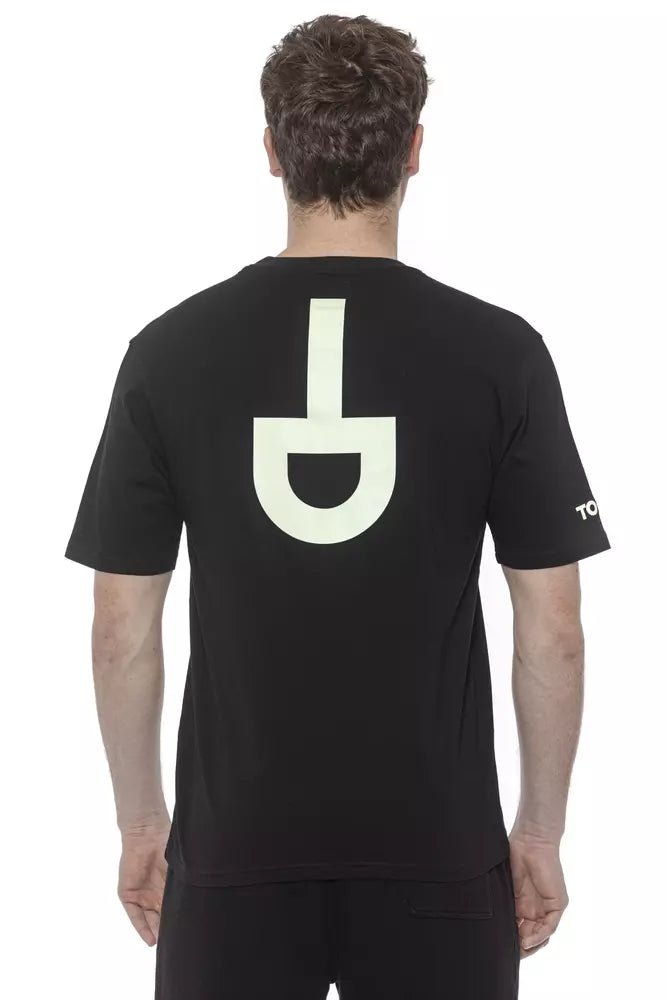 Black Cotton T-Shirt