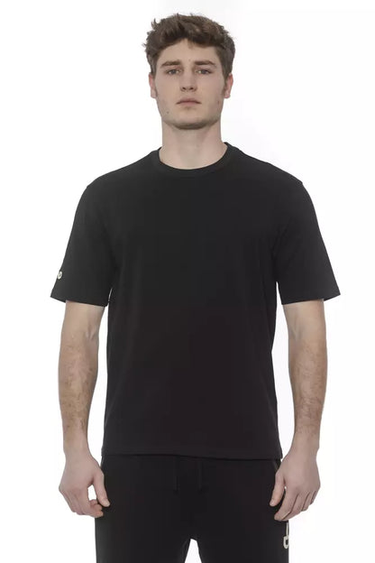 Black Cotton T-Shirt