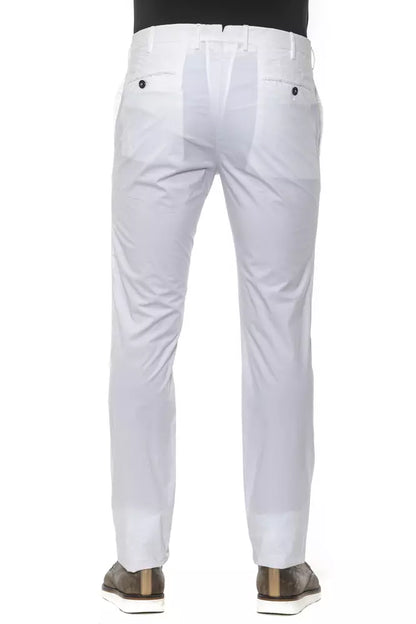 White Cotton Jeans & Pant