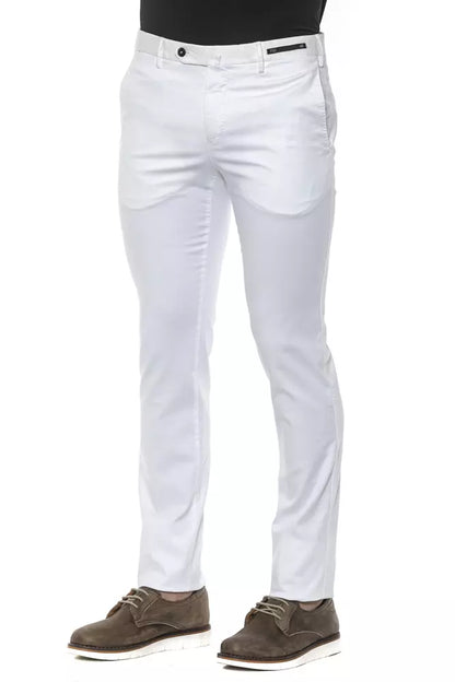 White Cotton Jeans & Pant
