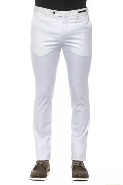 White Cotton Jeans & Pant