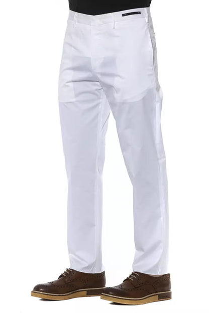 White Cotton Jeans & Pant