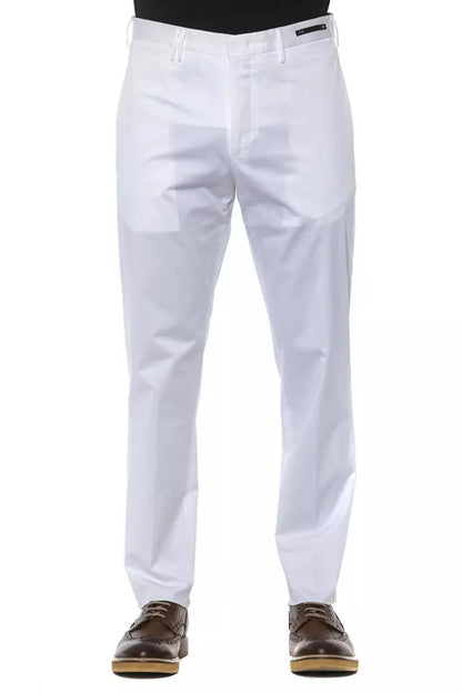 White Cotton Jeans & Pant