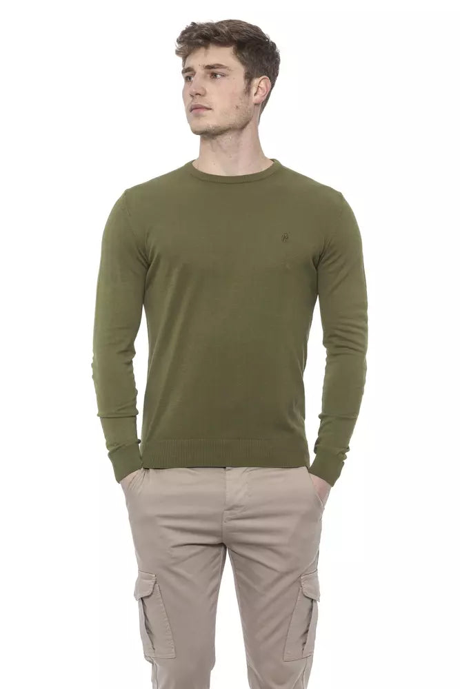 Green Cotton Sweater