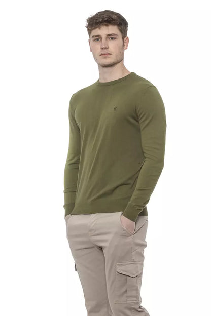 Green Cotton Sweater