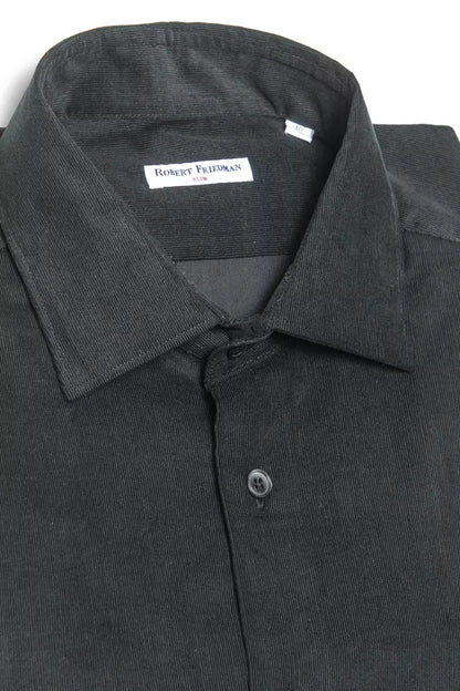 Black Cotton Shirt