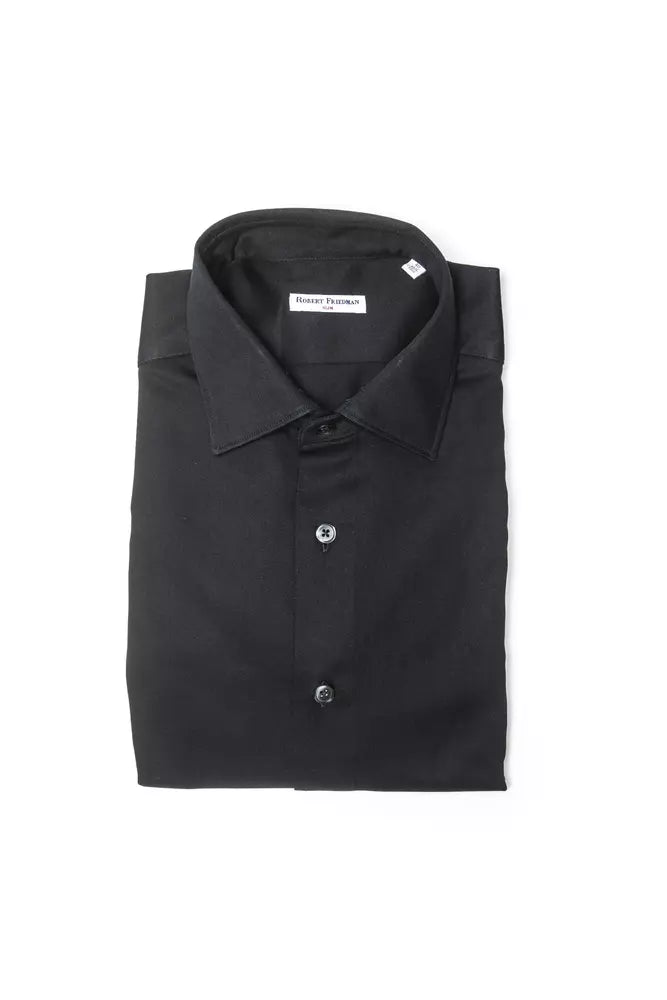 Black Cotton Shirt