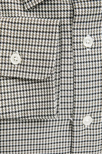 Beige Cotton Shirt