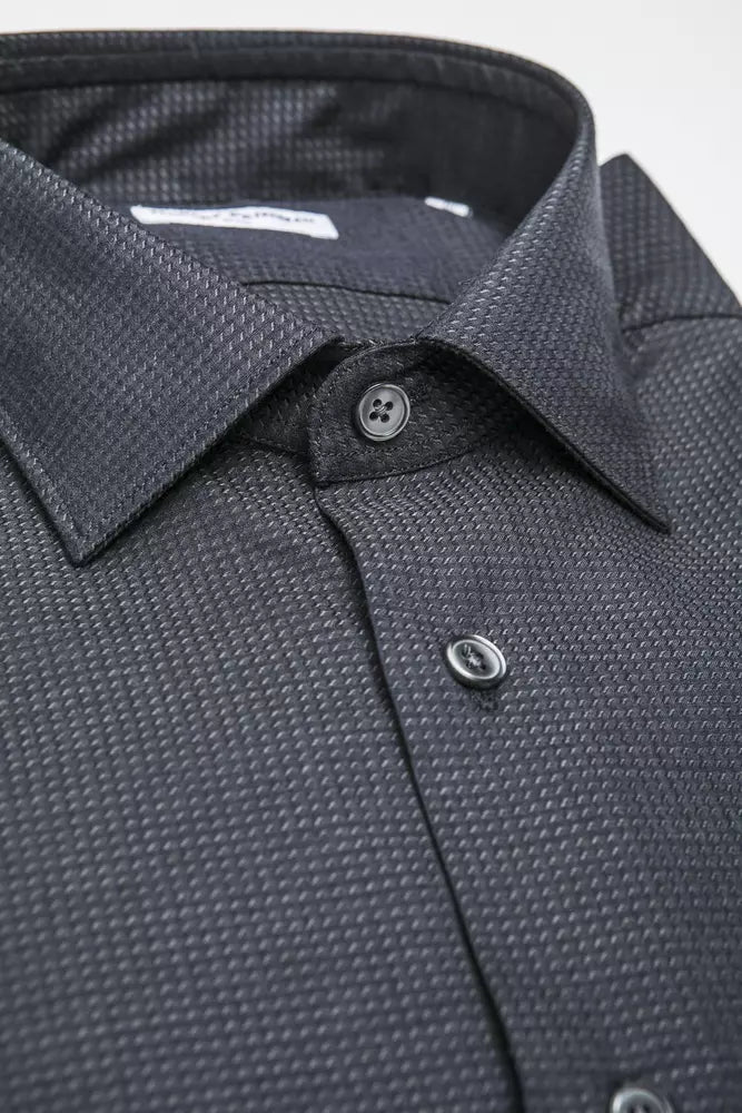Black Cotton Shirt