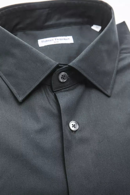 Black Cotton Shirt