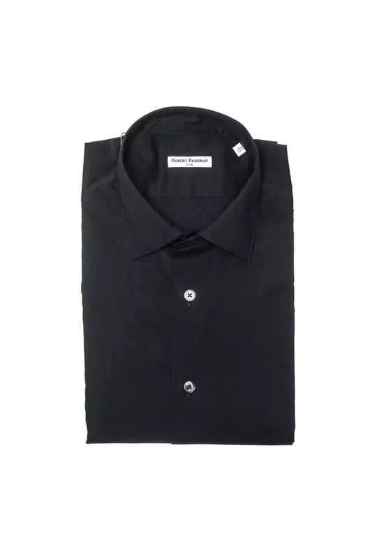 Black Cotton Shirt