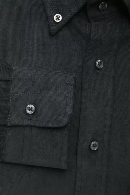 Black Cotton Shirt