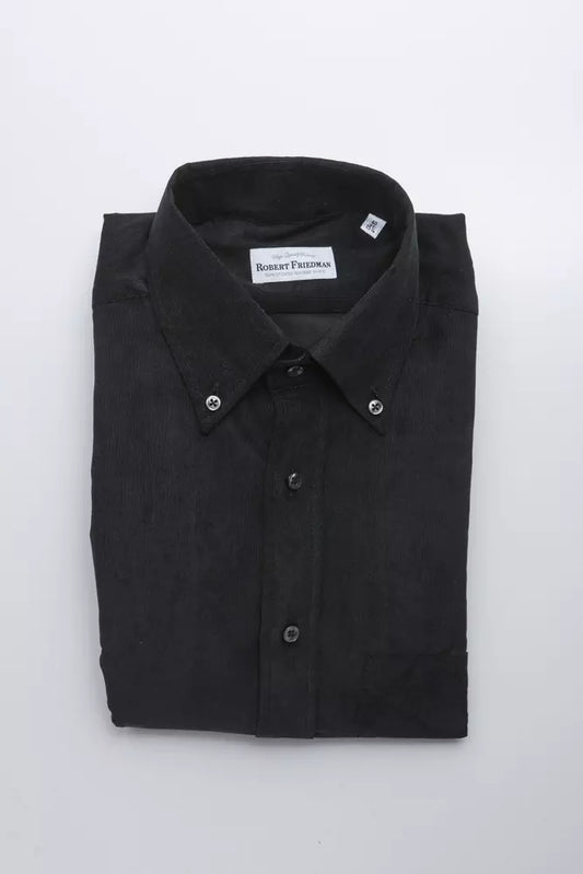Black Cotton Shirt