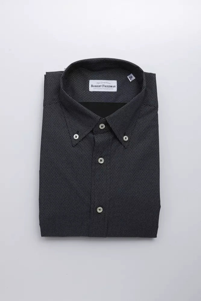 Black Cotton Shirt