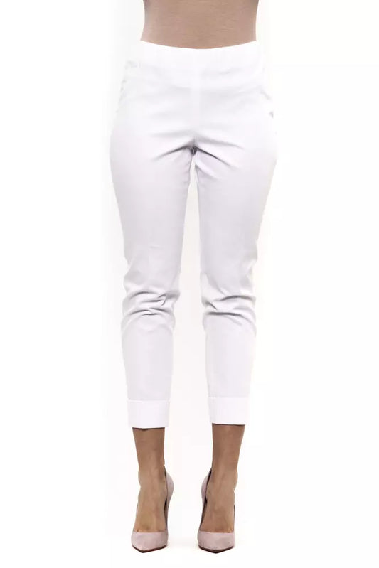 White Cotton Jeans & Pant