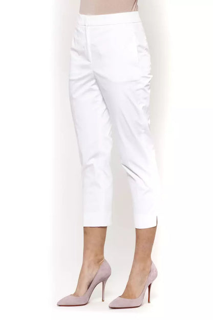 White Cotton Jeans & Pant