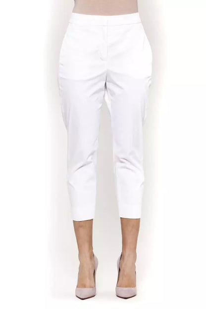 White Cotton Jeans & Pant