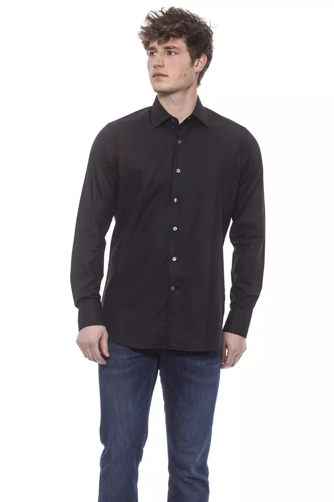 Black Cotton Shirt