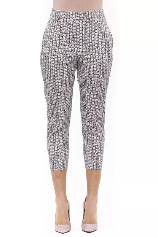 White Cotton Jeans & Pant
