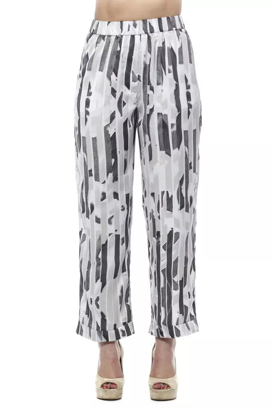 Beige Polyester Jeans & Pant