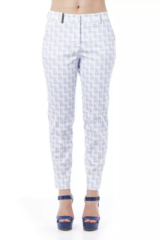 White Cotton Jeans & Pant