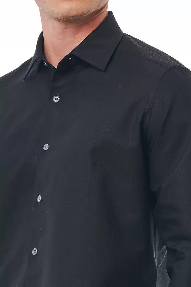 Black Cotton Shirt