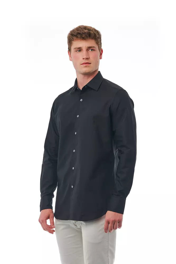 Black Cotton Shirt