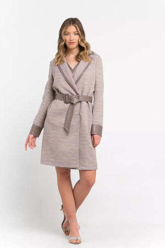 Beige Cotton Jackets & Coat
