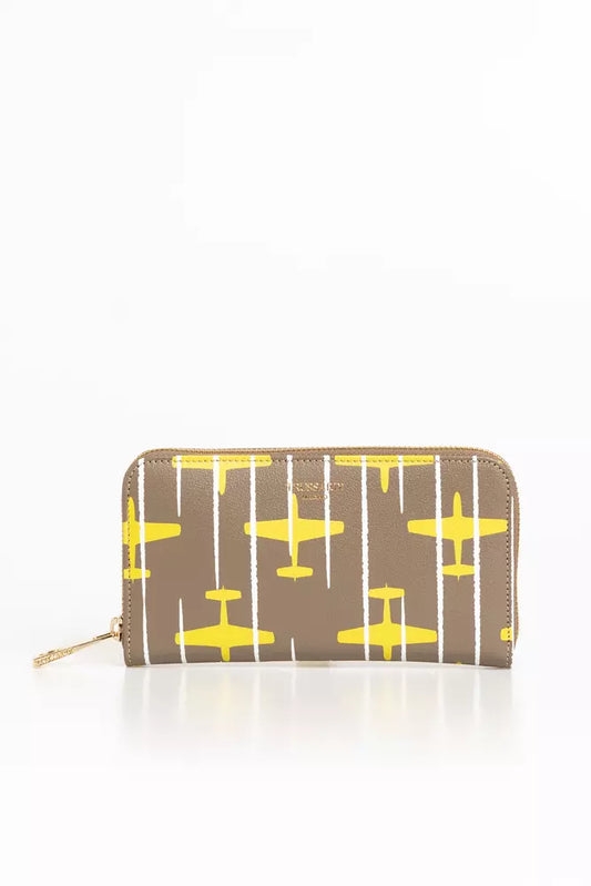 Beige Leather Wallet