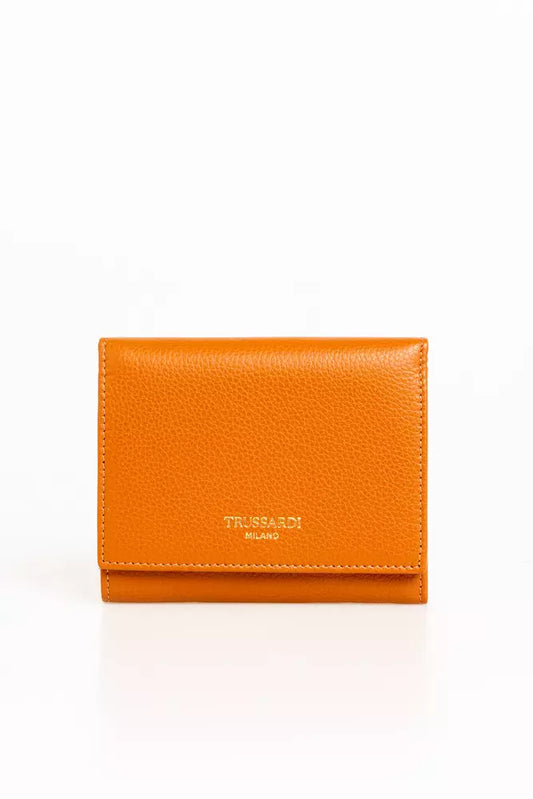 Beige Leather Wallet