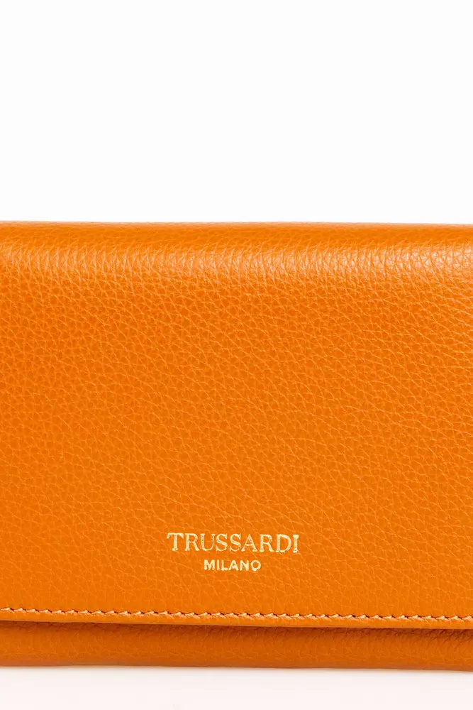 Beige Leather Wallet