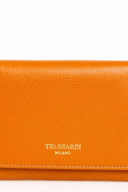 Beige Leather Wallet