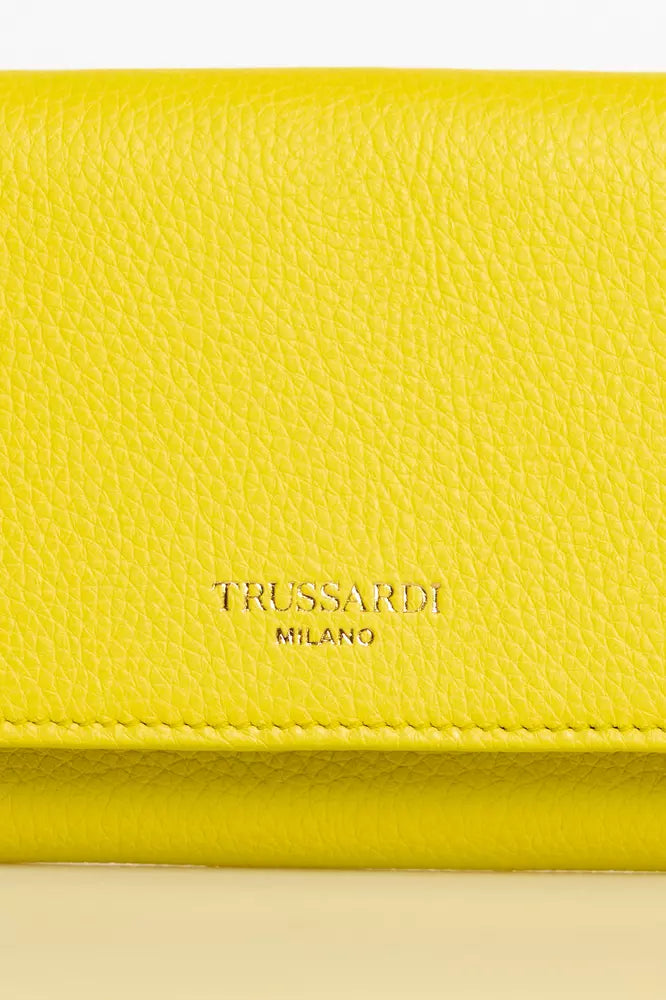 Yellow Leather Wallet