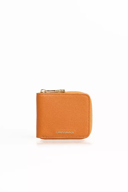 Beige Leather Wallet