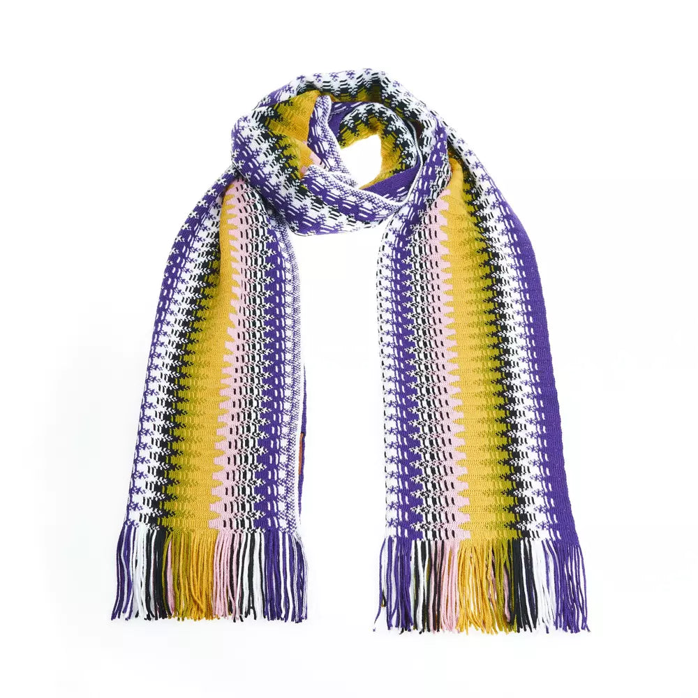 Multicolor Wool Scarf