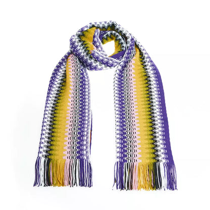 Multicolor Wool Scarf