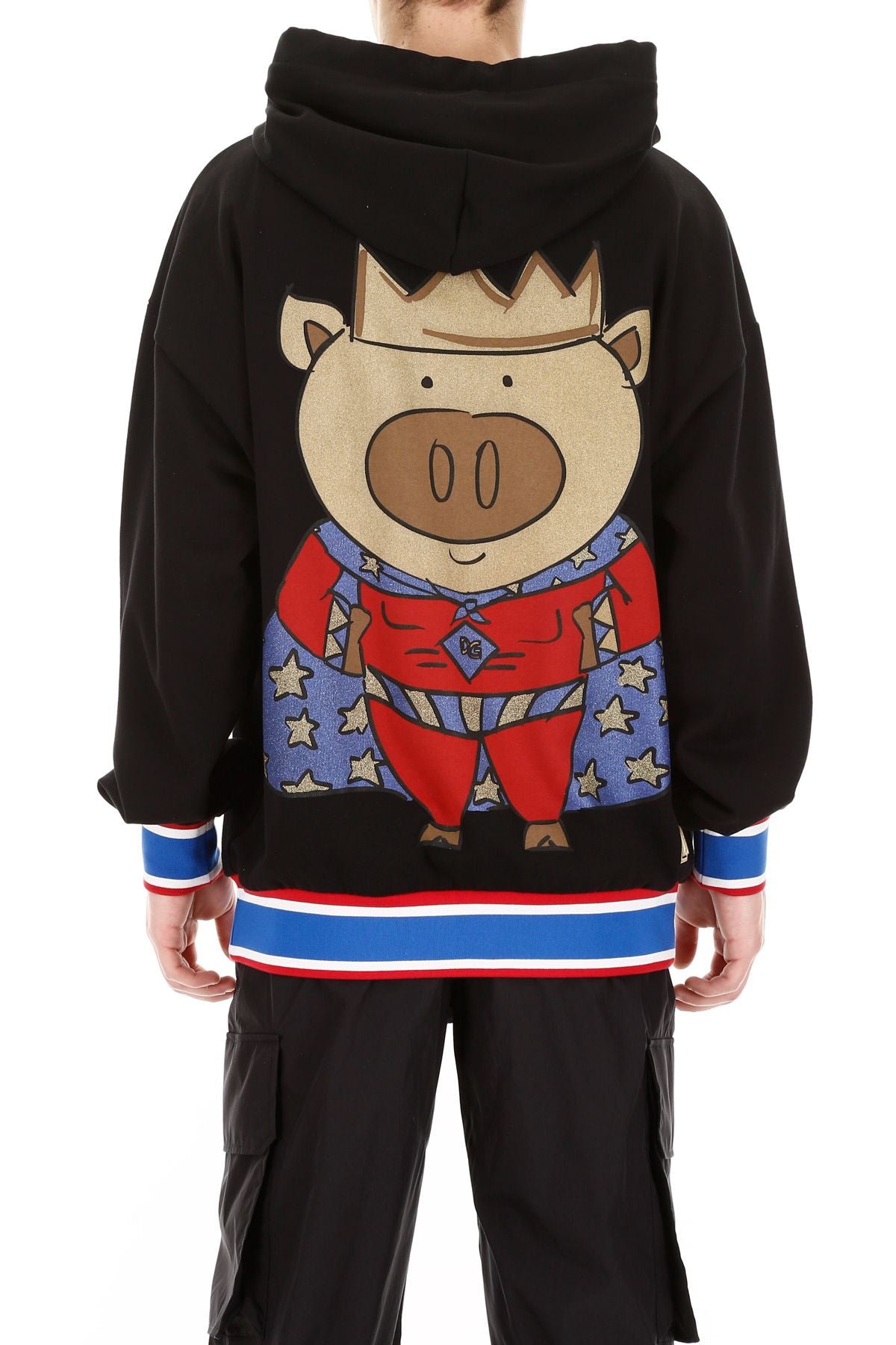 Black Cotton Sweater