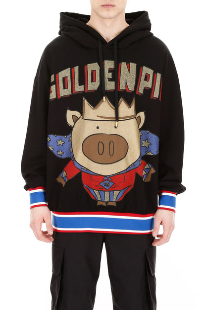 Black Cotton Sweater