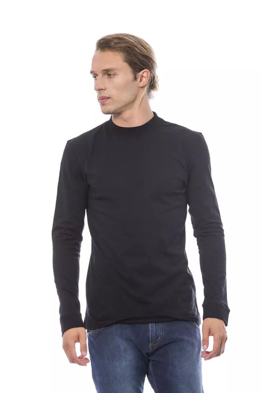 Black Cotton Sweater