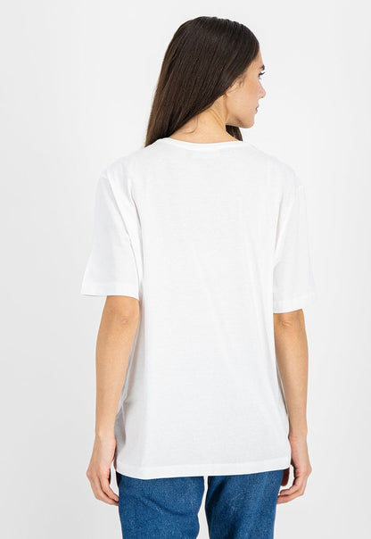 White Cotton Tops & T-Shirt